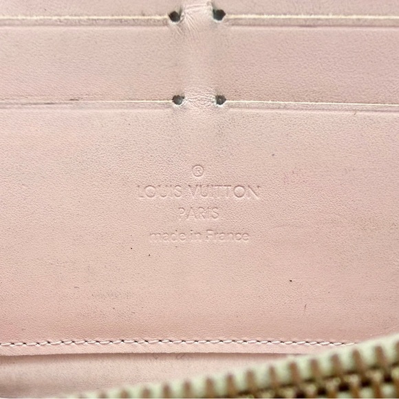 Louis Vuitton Vernis Cream Long Zip Wallet | Zippy | Full Set - Picture 14 of 15